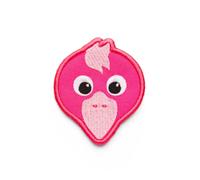 Affenzahn Klett-Badge Flamingo, Patch pink