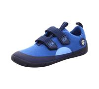Affenzahn - Kid's Barfußschuh Baumwolle Lucky - Barfußschuhe, Gr. 23, blau (Bear/Blue)
