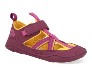Affenzahn Barfuß Kindersandalen -Vegan Breeze Bird burgundy 30