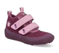 Affenzahn Übergangsschuh Knit Happy wasserdicht atmungsaktiv vegan mit Kaltfutter, Klettverschlüssen und Rutschfester Sohle Größe 21-32 Otter - Rosa, 23
