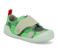 Affenzahn - Kid's Lauflerner Baumwolle Smally - Barfußschuhe, Gr. 23, grün (Frog/Green)