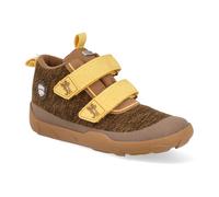 Affenzahn Barfuß-Kinderstiefeletten - Low Boot Knit Happy Tiger, braun 23