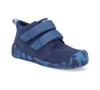 Affenzahn Barfuß Kinderstiefeletten - Prewalker Leather Talky Elephant blau 25