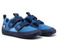 AFFENZAHN Kinder Sneaker Barfußschuhe COTTON LUCKY Bär blau | 27