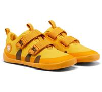 Affenzahn Barfußschuh Lucky Tiger Baumwolle Klettverschluss rutschfest Gelb Größe 35 Kinder