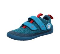 Affenzahn Barfußschuh Knit Happy, 25/25 Kinder, Hai blau