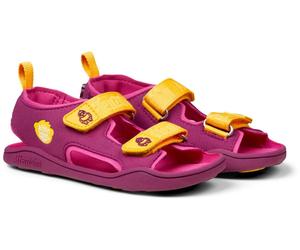 Affenzahn Barfußschuh Sandale Vegan Airy Vogel beere - Größe 25 Kinder