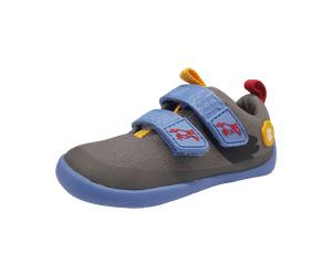 Affenzahn Cotton Lucky Tukan für Kinder, grau, Größe 31 EU