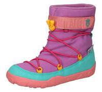 AFFENZAHN Kinder Winterstiefel VEGAN SNOWY Eule lila | 32
