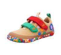 Affenzahn Halbschuh Baumwolle Lucky Affenzahn 10J für Kinder, beige, Größe 30 EU