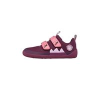 Affenzahn Barfußschuh Lucky Baumwolle Klettverschluss Vegan rutschfest Gr. 22 Lila (Otter)