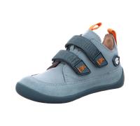 Affenzahn Halbschuh Leder Buddy Hase für Kinder, türkis, Größe 27 EU