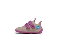 Affenzahn Halbschuh Leder Buddy Koala - Rosa 22 | Mit Klettverschlüssen, atmungsaktiv, reflektierend und besonders leicht, erhältlich in den Größen 21 bis 35