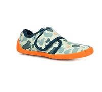 Affenzahn - Kid's Hausschuh Baumwolle Movy - Hüttenschuhe, Gr. 25, bunt (Bunny/Mint)