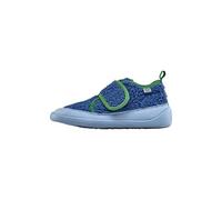 Affenzahn - Kid's Hausschuh Vegan Fleecy - Hüttenschuhe, Gr. 21, blau (BirdofParadise/Blue)