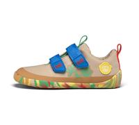 Affenzahn Halbschuh Baumwolle Lucky Klettverschluss Vegan rutschfest Flexibel für den Sommer in Größe 21-35 Affenzahn - Beige