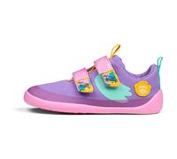 Affenzahn - Kid's Barfußschuh Baumwolle Lucky - Barfußschuhe, Gr. 23, creative tukan /lila (CreativeTukan/Lilac)