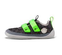 Affenzahn Barfußschuh Knit Happy – Klettverschluss, vegan, rutschfest – Panther Grau Gr. 21
