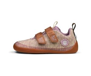 Affenzahn - Kid's Barfußschuh Knit Happy - Barfußschuhe, Gr. 28, braun (Cat/Rose)
