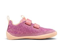 Affenzahn Barfußschuh Knit Happy mit Klettverschluss Vegan rutschfest Flexibel Reflektierend für den Sommer in Größe 21-32 Flamingo - Pink, 28 EU