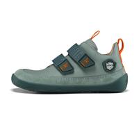 Affenzahn Halbschuh Leder Buddy mit Klettverschlüssen, Atmungsaktiv, Reflektierend, Leicht in Größe 21-35 Hase - Mint