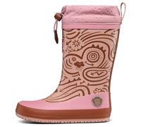 Affenzahn - Kid's Gummistiefel Vegan Puddly - Gummistiefel, Gr. 22, rosa/braun (Deer/Pink)