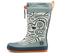 Affenzahn - Kid's Gummistiefel Vegan Puddly - Gummistiefel, Gr. 35, grau (Hare/Green)