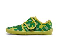 Affenzahn - Kid's Hausschuh Baumwolle Movy - Hüttenschuhe, Gr. 28, oliv (Caterpillar/Green/Grey)