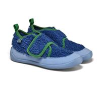 Affenzahn - Kid's Hausschuh Vegan Fleecy - Hüttenschuhe, Gr. 21, blau (BirdofParadise/Blue)
