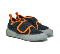 Affenzahn - Hausschuh Vegan Fleecy, Hase blau - Gr. - 31