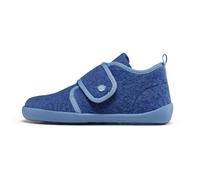 Affenzahn - Kid's Hausschuh Wolle Pury - Hausschuhe, Gr. 28, blau (Elephant/Blue)