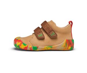 Affenzahn - Kid's Lauflerner Leder Walky - Barfußschuhe, Gr. 22, beige (Affenzahn)