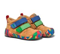Affenzahn - Kid's Lauflerner Übergangsschuh Leder Talky - Barfußschuhe, Gr. 19, bunt (Beige)