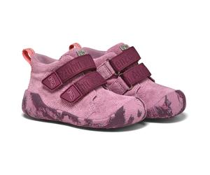 Affenzahn - Kid's Lauflerner Übergangsschuh Leder Talky - Barfußschuhe, Gr. 25, rosa (Otter/Pink)