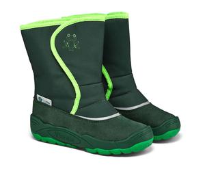 Affenzahn - Kid's Schneestiefel Vegan Freezy - Winterschuhe, Gr. 22, grün (Frog/Green)