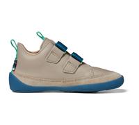 Affenzahn Halbschuhe Buddy Oktopus Leder Klettverschluss rutschfest Mädchen Grau Gr. 22