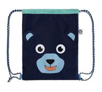 Affenzahn - Kid's Sportbeutel Bär - Kinderrucksack blau (Blue)