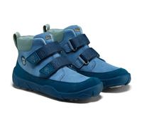 Affenzahn - Kid's Übergangsschuh Leder Friendy - Barfußschuhe, Gr. 24, blau (Shark/Blue)