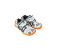Affenzahn Kinder-Hausschuh Baumwolle Movy Hüttenschuh Grau Gr. 21 (Bunny/Mint)