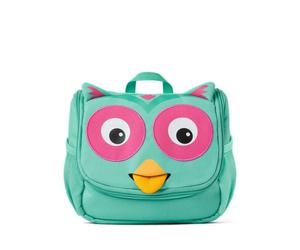 Affenzahn Kinder Kulturtasche Eule (türkis)