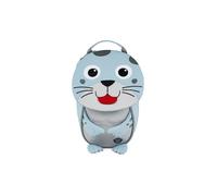 AFFENZAHN Kinder Rucksack Kleine Freunde - Robbe hellblau