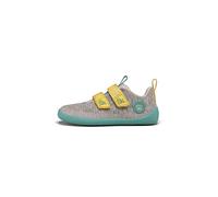 AFFENZAHN Kinder Sneaker KNIT HAPPY Nashorn hellgrau | 27