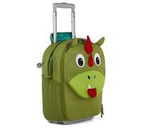 AFFENZAHN Kinderkoffer Drache grün