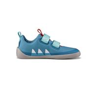 Affenzahn Barfußschuh Baumwolle Lucky Hai hellblau - Größe 24 Kinder
