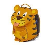 Affenzahn Kleiner Freund Kindergarten-Rucksack für 1-3 Jährige Ergonomisch Reflektierend Ziehzunge mit Namensschild Drache - Grün