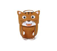 Affenzahn Kleiner Freund Kindergarten-Rucksack für 1-3 Jährige Ergonomisch Reflektierend Ziehzunge mit Namensschild Katze