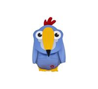 Affenzahn Kleiner Freund Kindergarten-Rucksack für 1-3 Jährige Ergonomisch Reflektierend Ziehzunge mit Namensschild Tukan - Blau