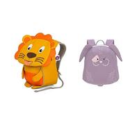 Affenzahn Kleiner Freund Kindergarten-Rucksack & LÄSSIG Kleiner Kinderrucksack für Kita Kindertasche Krippenrucksack mit Brustgurt, 20 x 9.5 x 24 cm, 3,5 L/Tiny Backpack Bunny