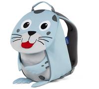 AFFENZAHN Kinder Rucksack Kleine Freunde - Robbe hellblau