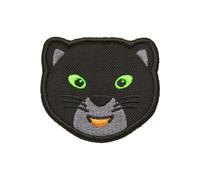 Affenzahn Klett-Badge Panther, Patch schwarz
